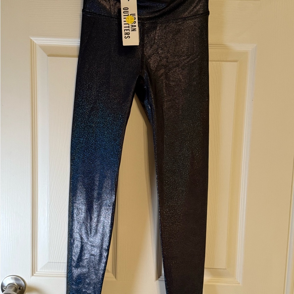 Heroine Sport Black Shimmer Jeggings